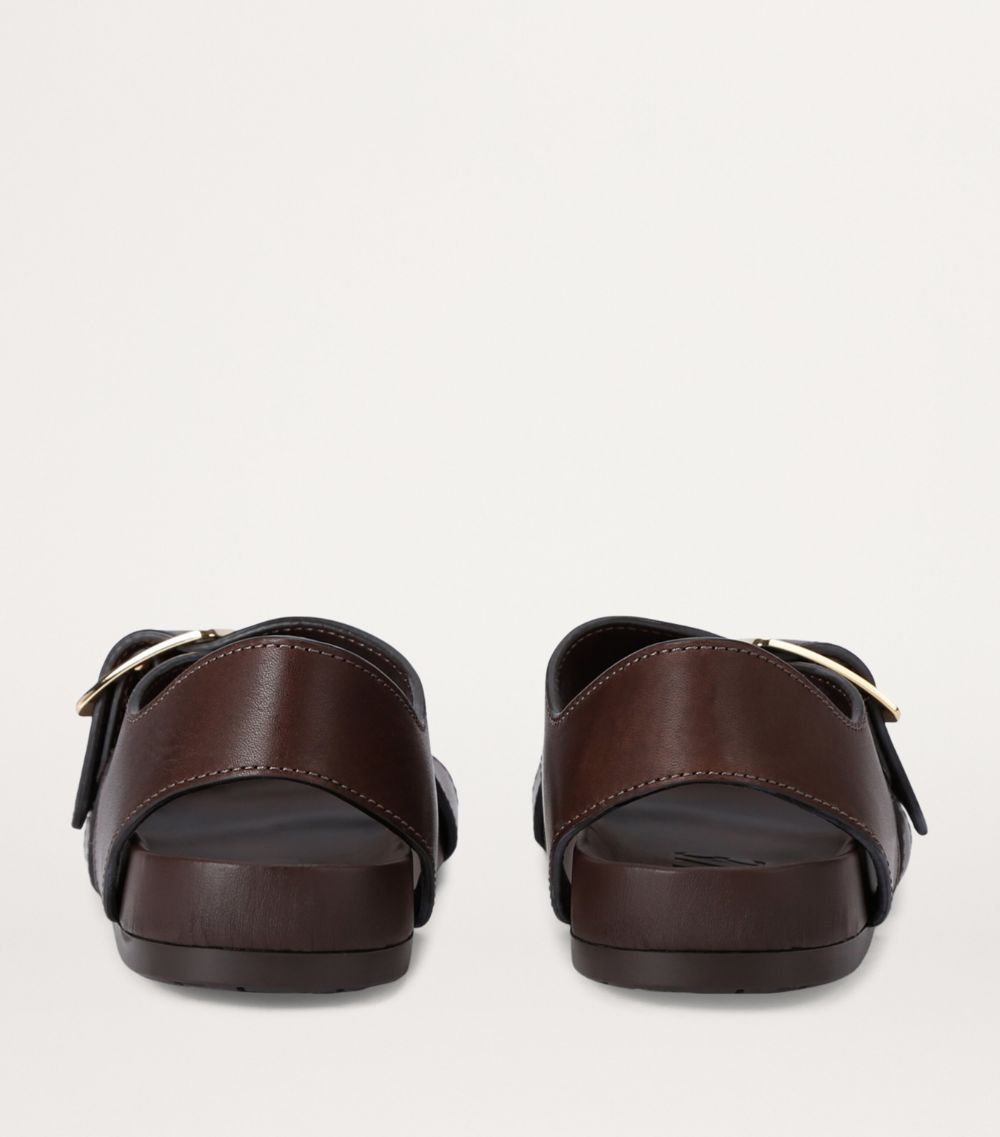 Loewe Loewe Calfskin Ease Buckle Sandals