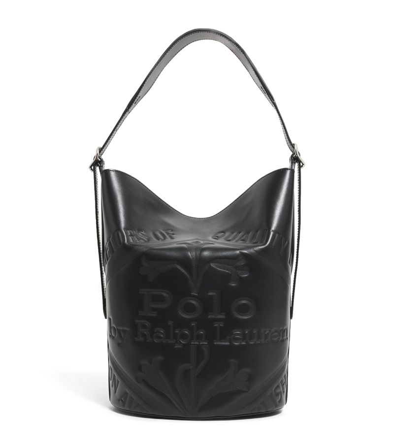 Polo Ralph Lauren Polo Ralph Lauren Medium Leather Bellport Bucket Bag