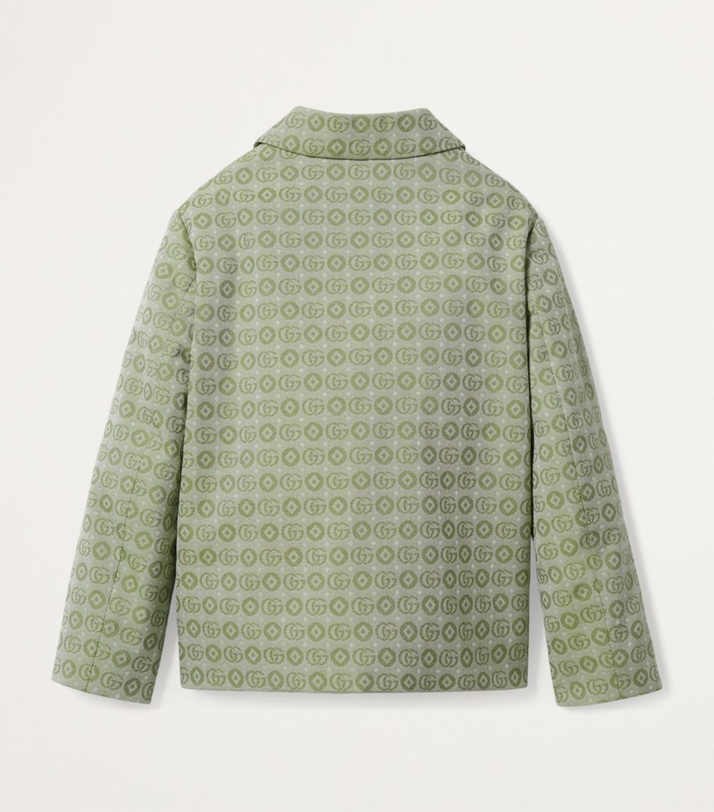 Gucci Gucci Kids Jacquard Double G Blazer (4-12 Years)