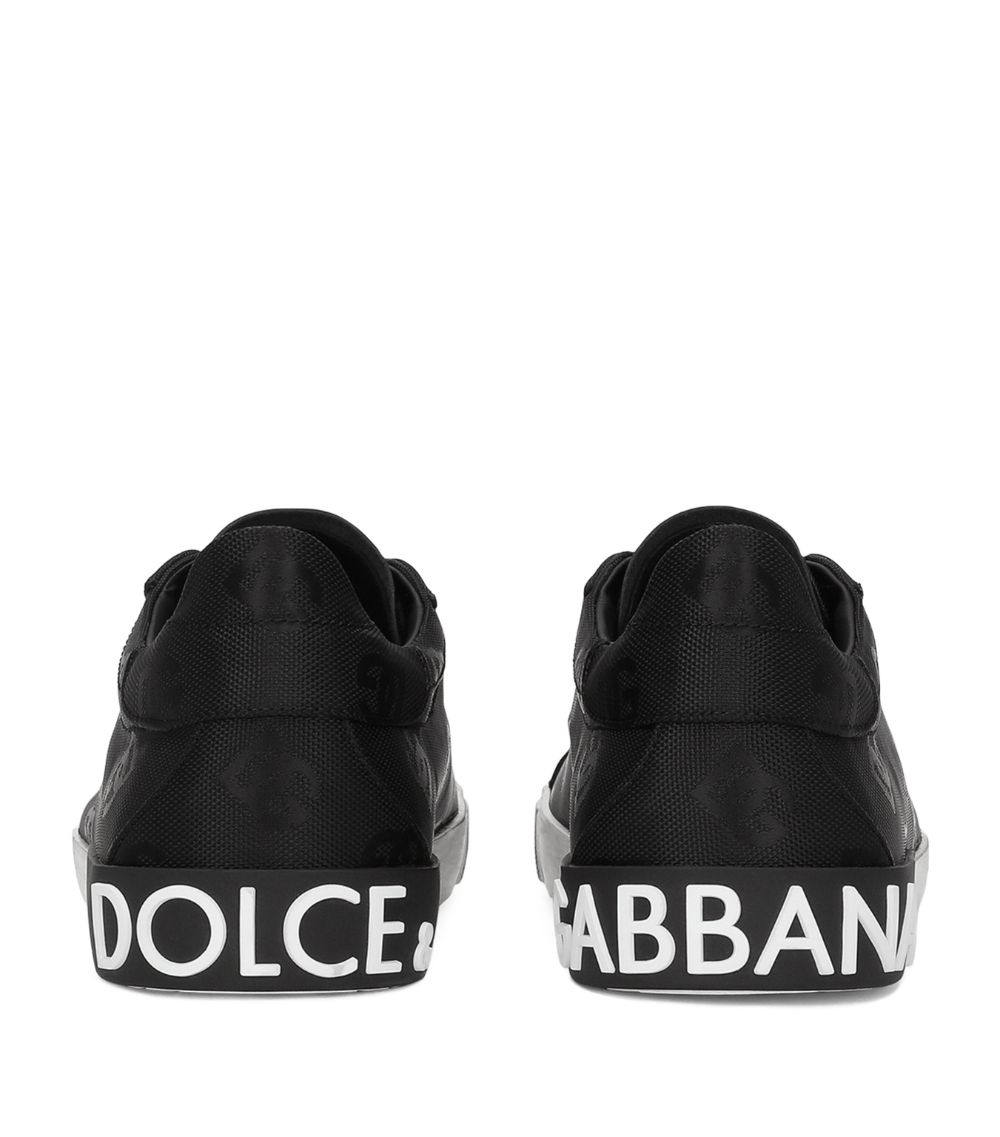 Dolce & Gabbana Dolce & Gabbana Leather Dg Portofino Sneakers