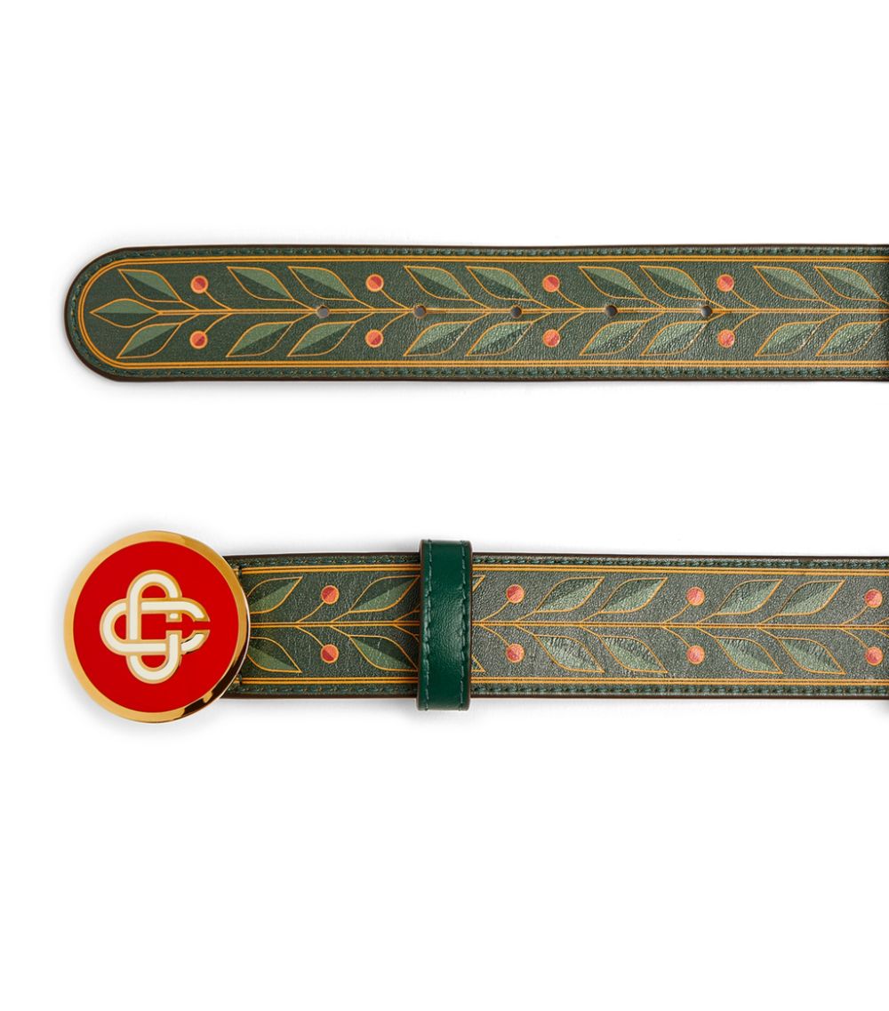 Casablanca Casablanca Leather Laurel Belt