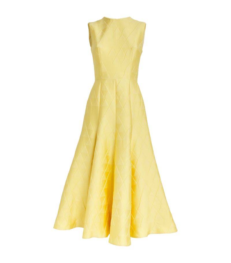 Emilia Wickstead Emilia Wickstead Cloquéd Dellah Midi Dress