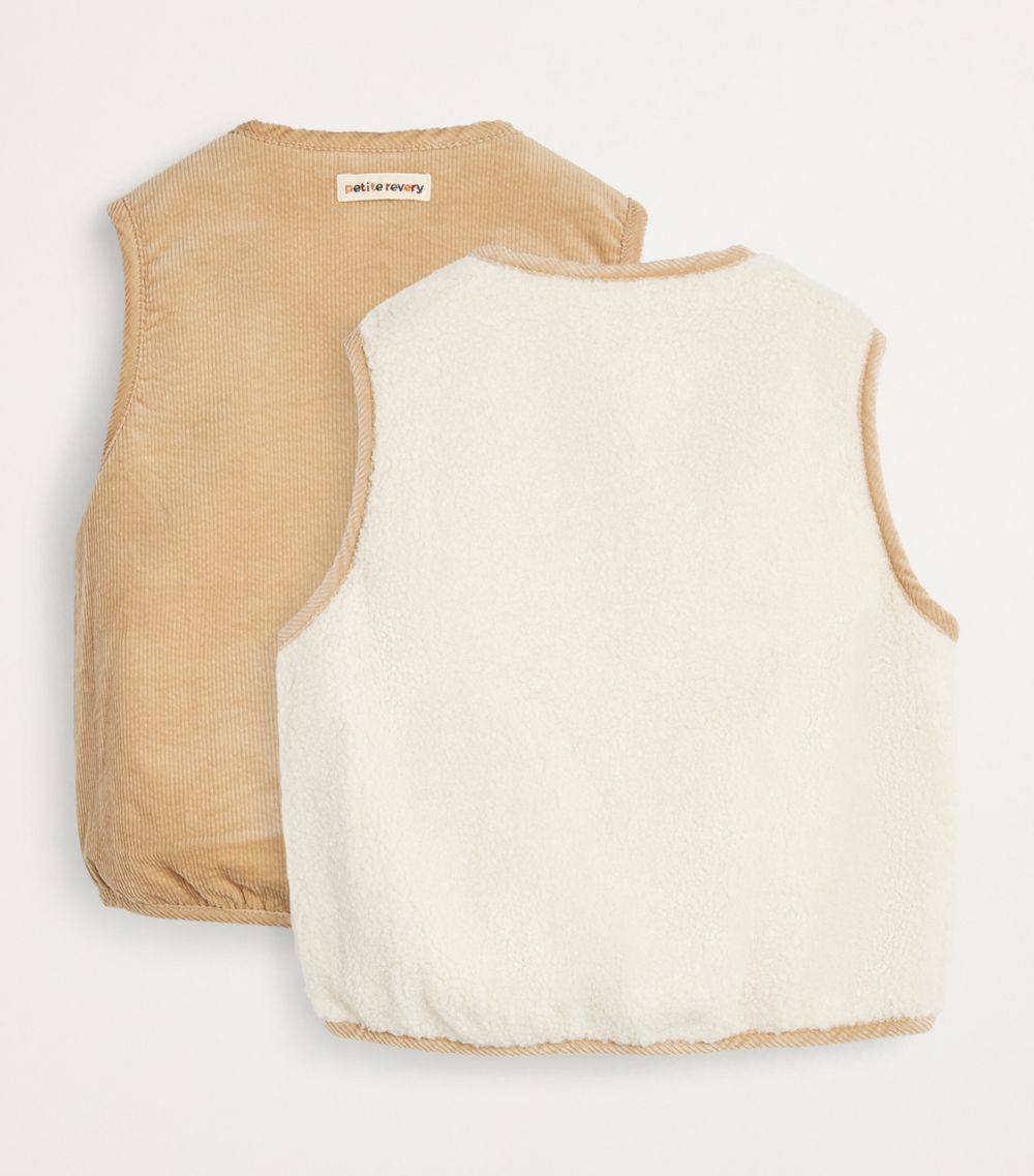  Petite Revery Corduroy Reversible Gilet (3-9 Years)