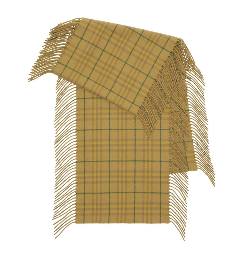 Burberry Burberry Cashmere Check Scarf