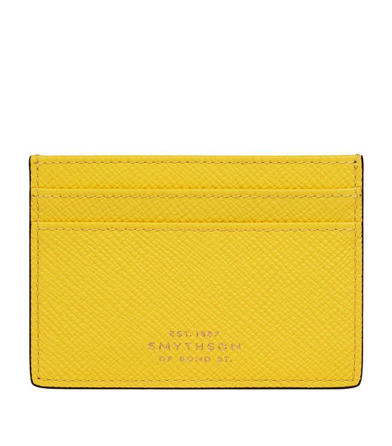 Smythson Smythson Leather Panama Card Holder