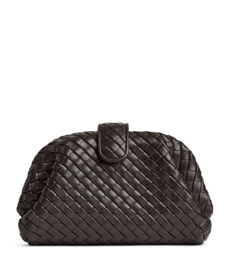 Bottega Veneta Bottega Veneta Small Leather Lauren 1980 Clutch Bag