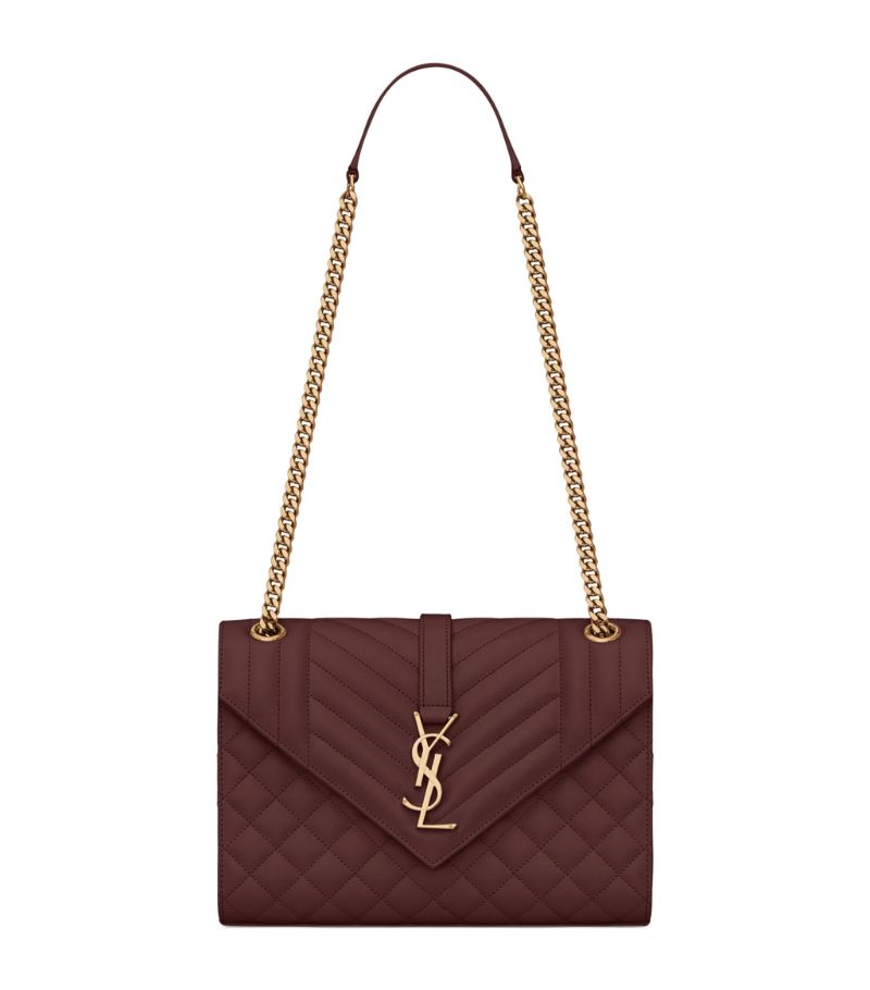 Saint Laurent Saint Laurent Medium Envelope Matelassé Shoulder Bag