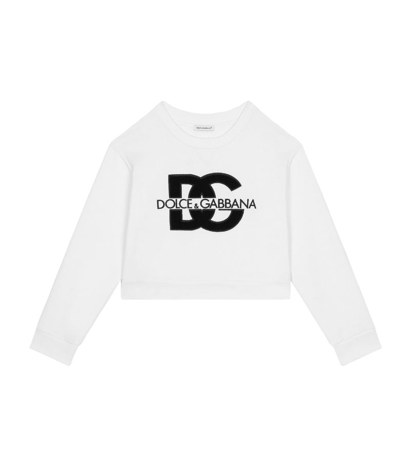 Dolce & Gabbana Dolce & Gabbana Kids Logo Print Sweatshirt (2-6 Years)