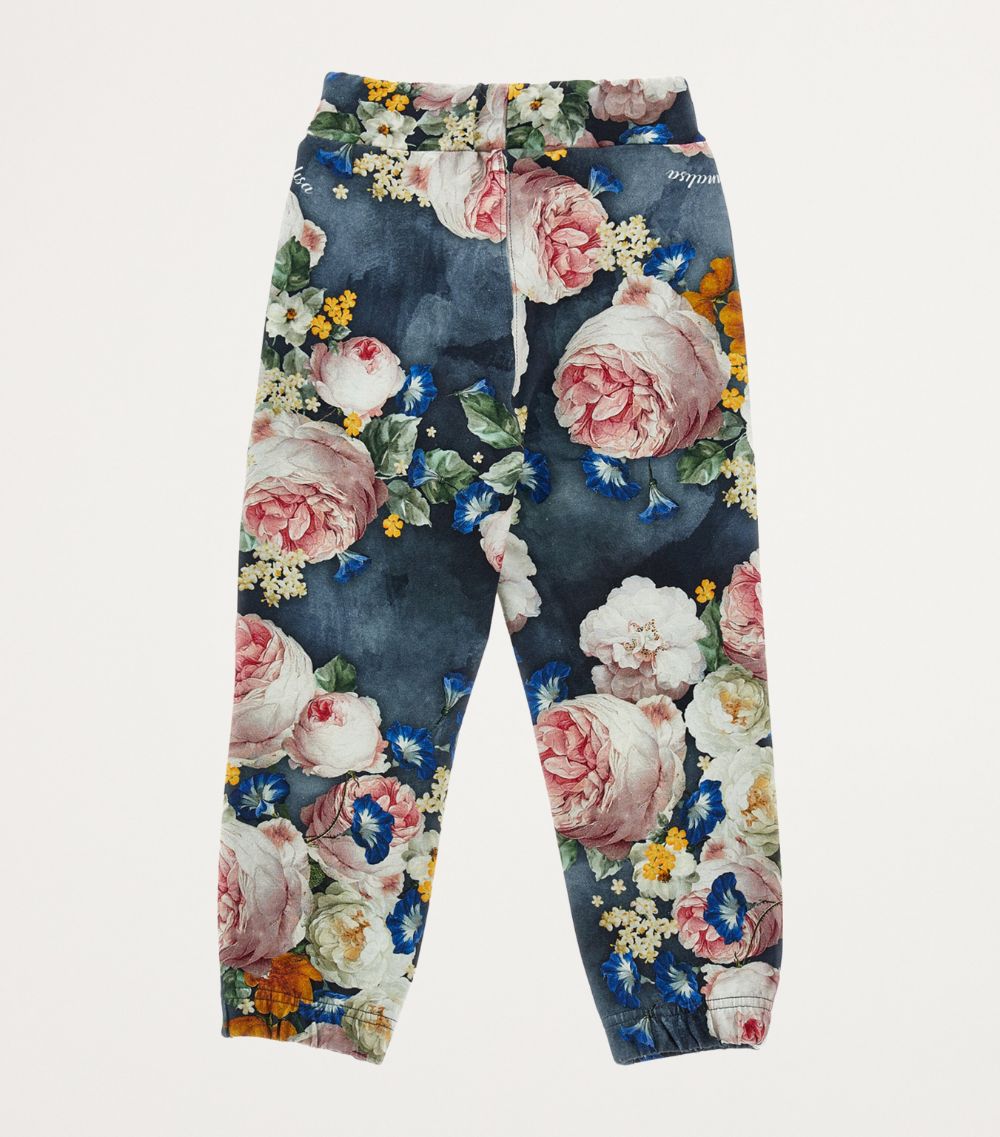 Monnalisa Monnalisa Cotton Floral Print Leggings (2-12 Years)