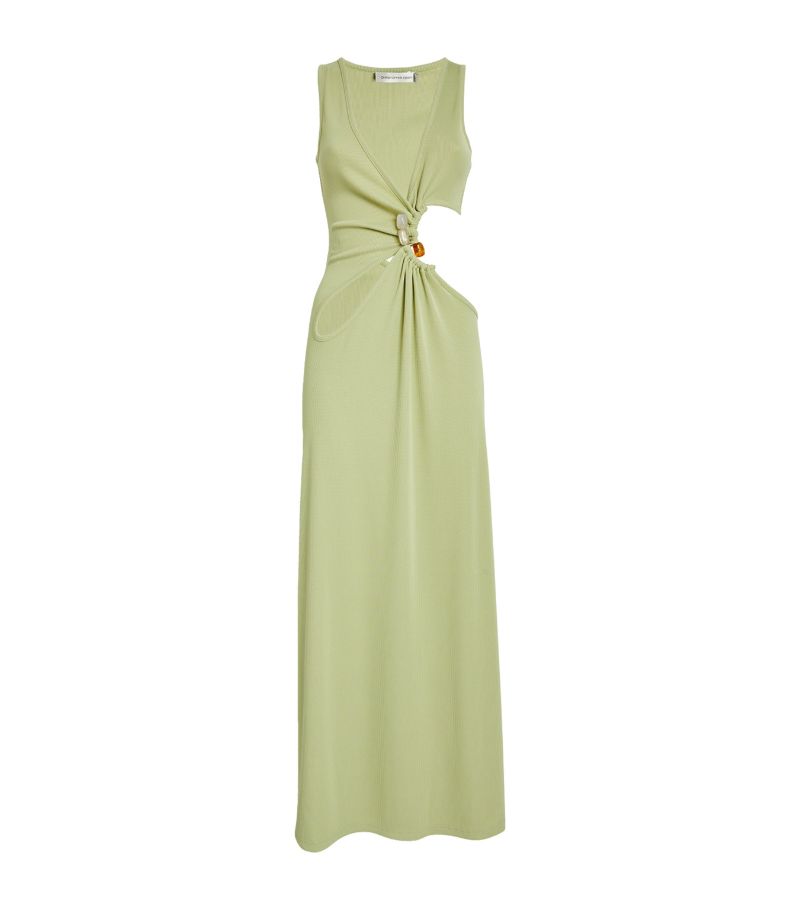 Christopher Esber Christopher Esber Cut-Out Cavern Maxi Dress