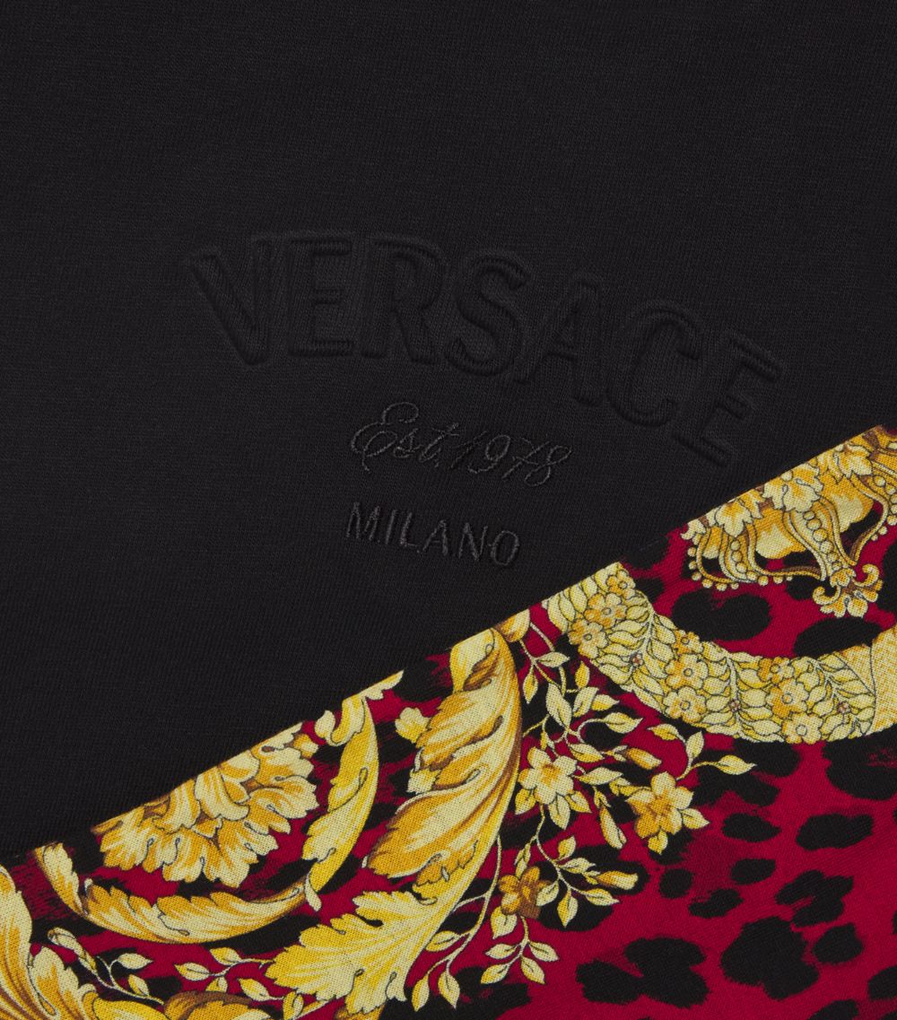 Young Versace Versace Kids Cotton Logo T-Shirt (4-14 Years)