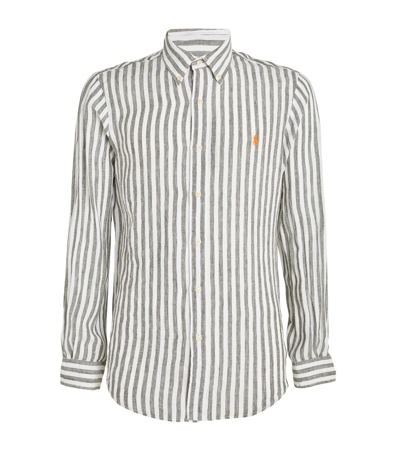 Polo Ralph Lauren Polo Ralph Lauren Linen Striped Shirt