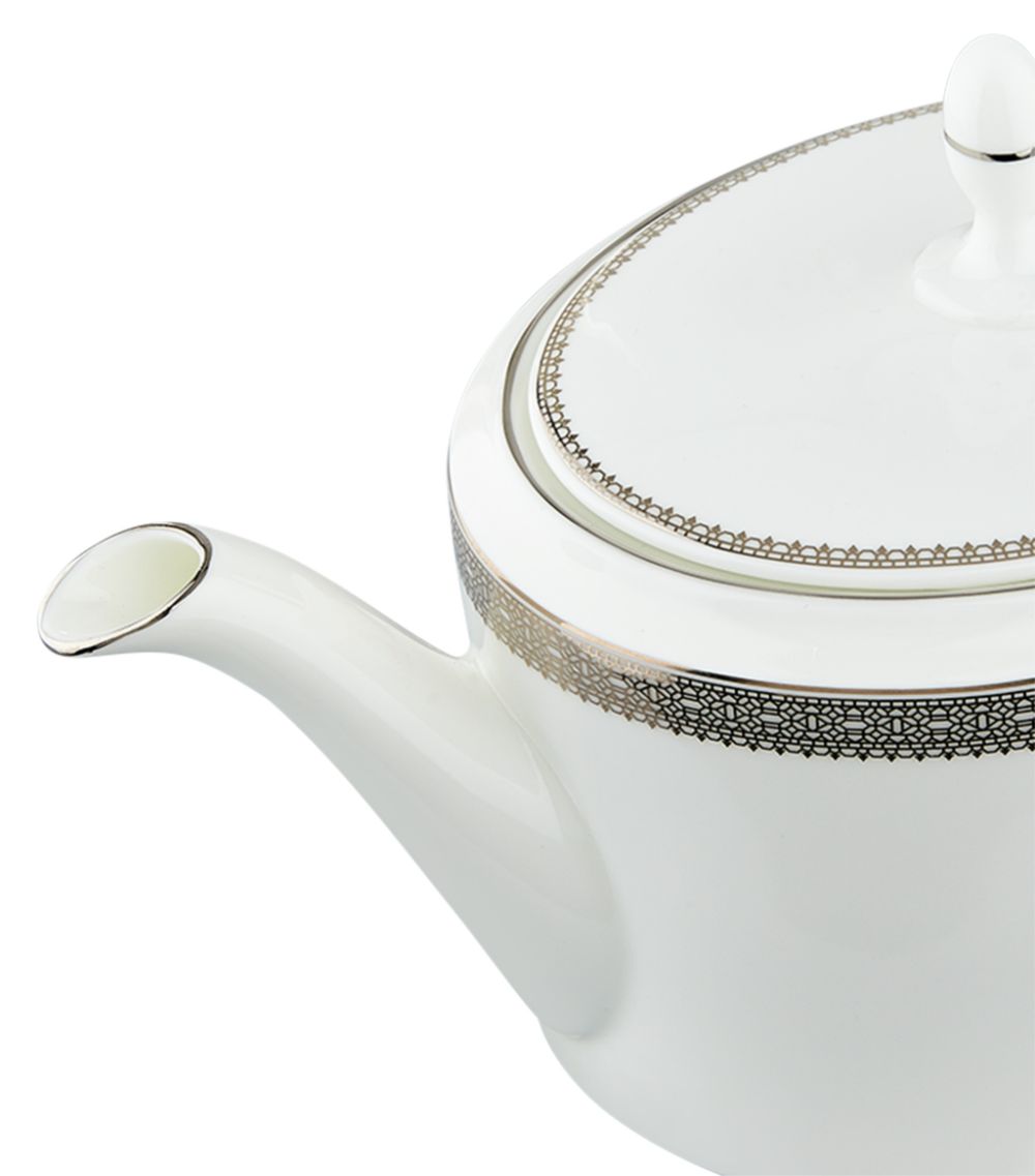 Wedgwood Wedgwood Lace Platinum Teapot