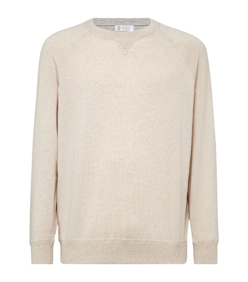 Brunello Cucinelli Brunello Cucinelli Cashmere Crew Neck Sweater