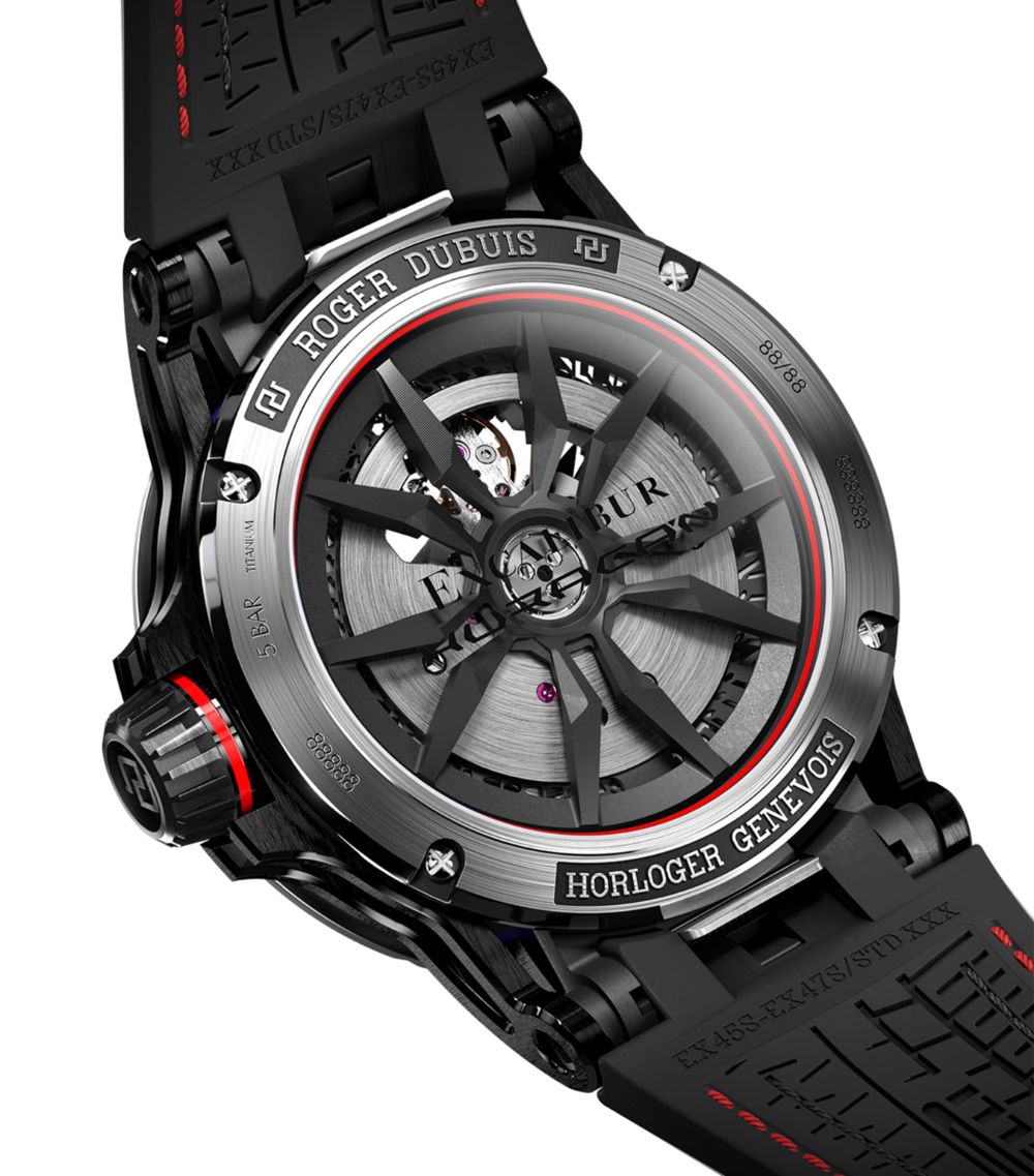 Roger Dubuis Roger Dubuis Mcf And Titanium Excalibur Spider Huracan Mb Watch 45Mm