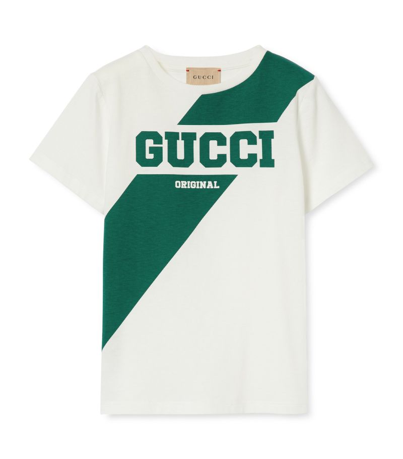 Gucci Gucci Kids Cotton Logo T-Shirt (4-12 Years)