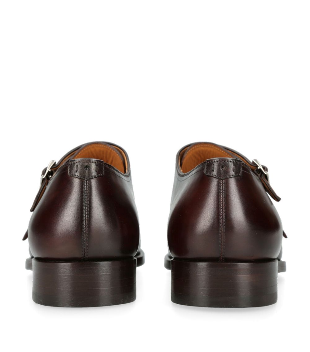 Magnanni Magnanni Leather Double Monk Shoes