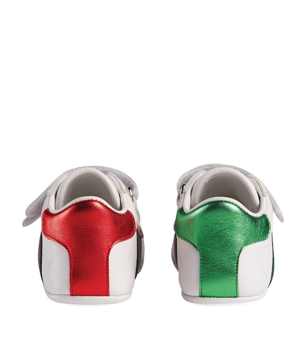 Gucci Gucci Kids Leather Ace Sneakers