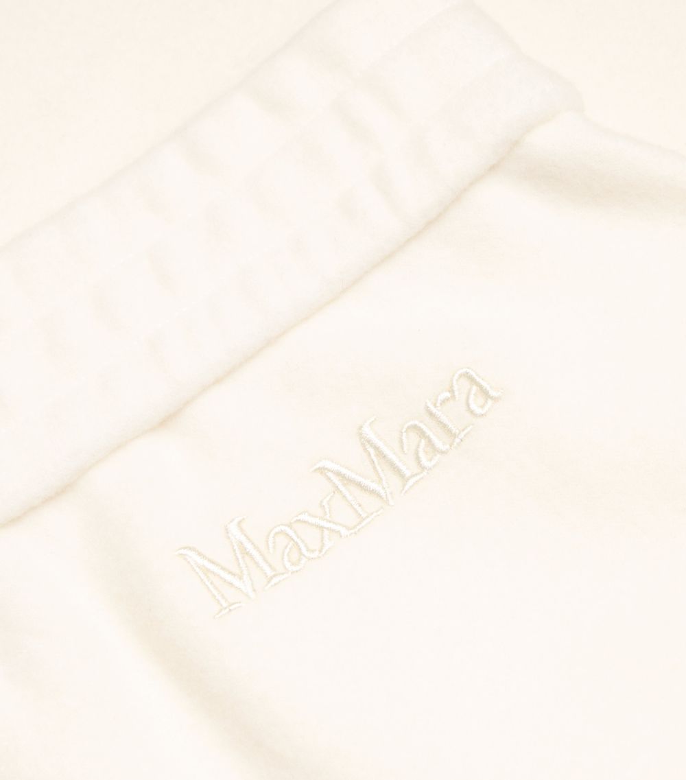 Max Mara Max Mara Virgin Wool-Cashmere-Blend Mini Skirt