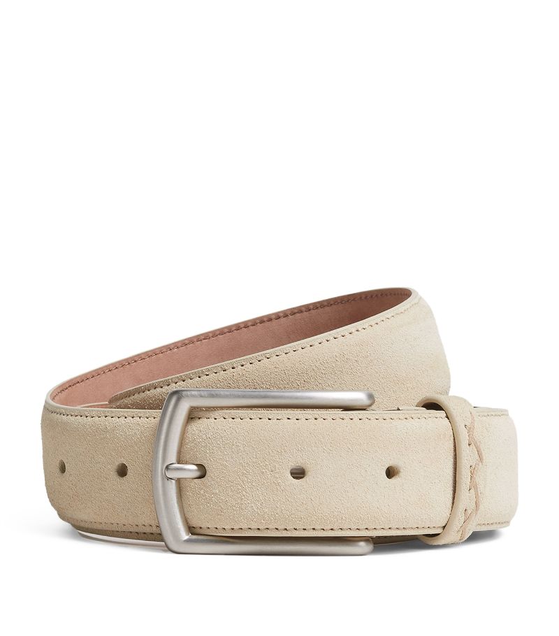 zegna Zegna Suede Belt