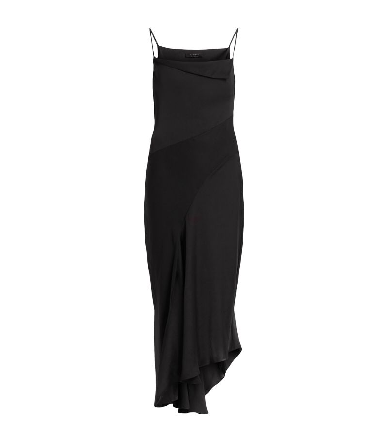 Allsaints Allsaints Una Midi Slip Dress