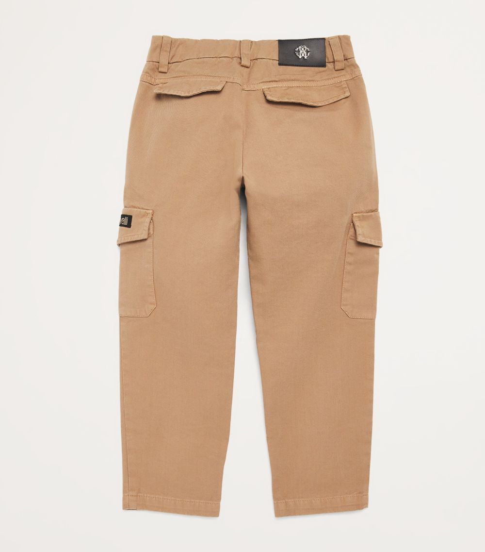  Roberto Cavalli Junior Twill Cargo Trousers (4-16 Years)