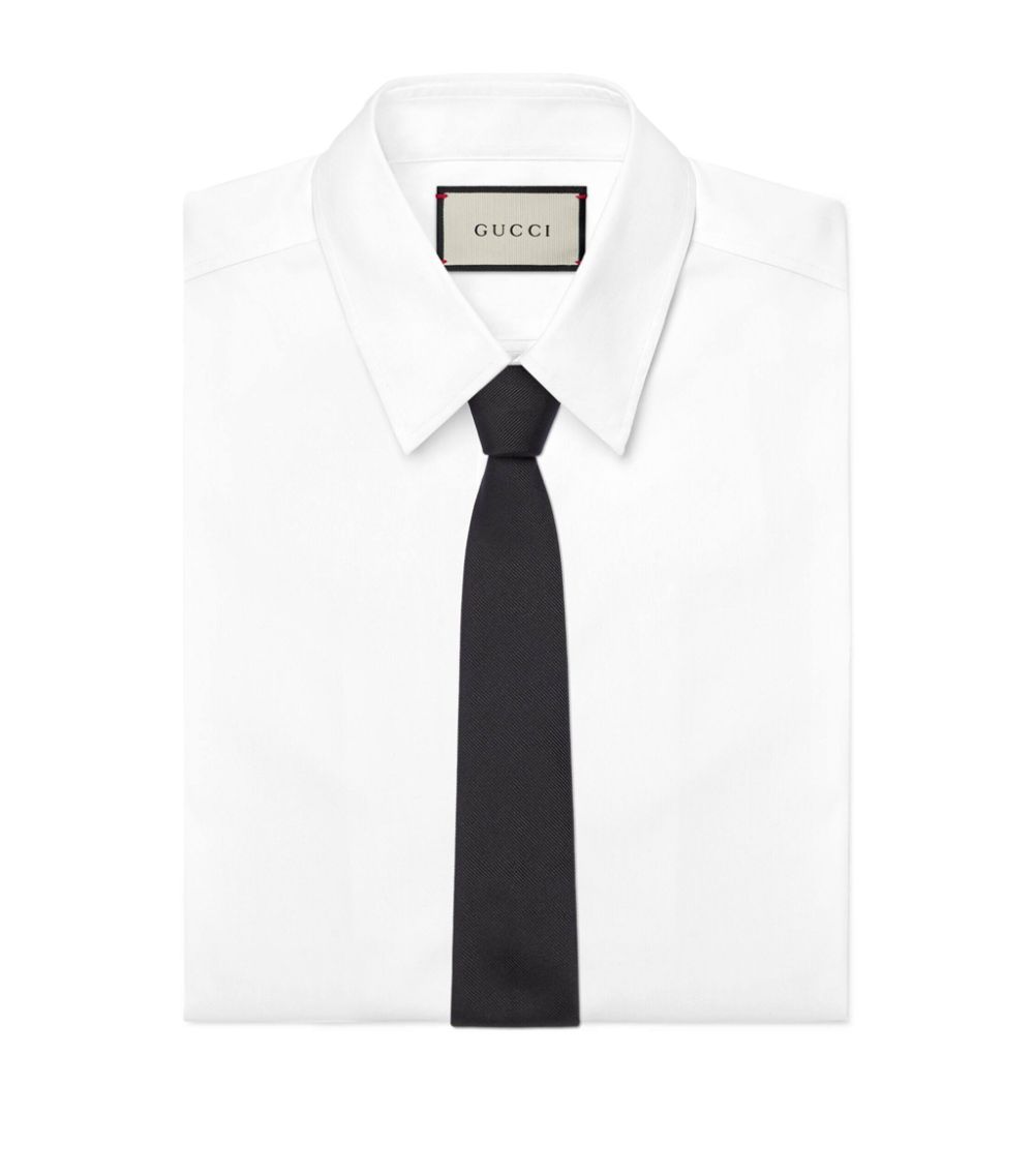 Gucci Gucci Silk Twill Tie