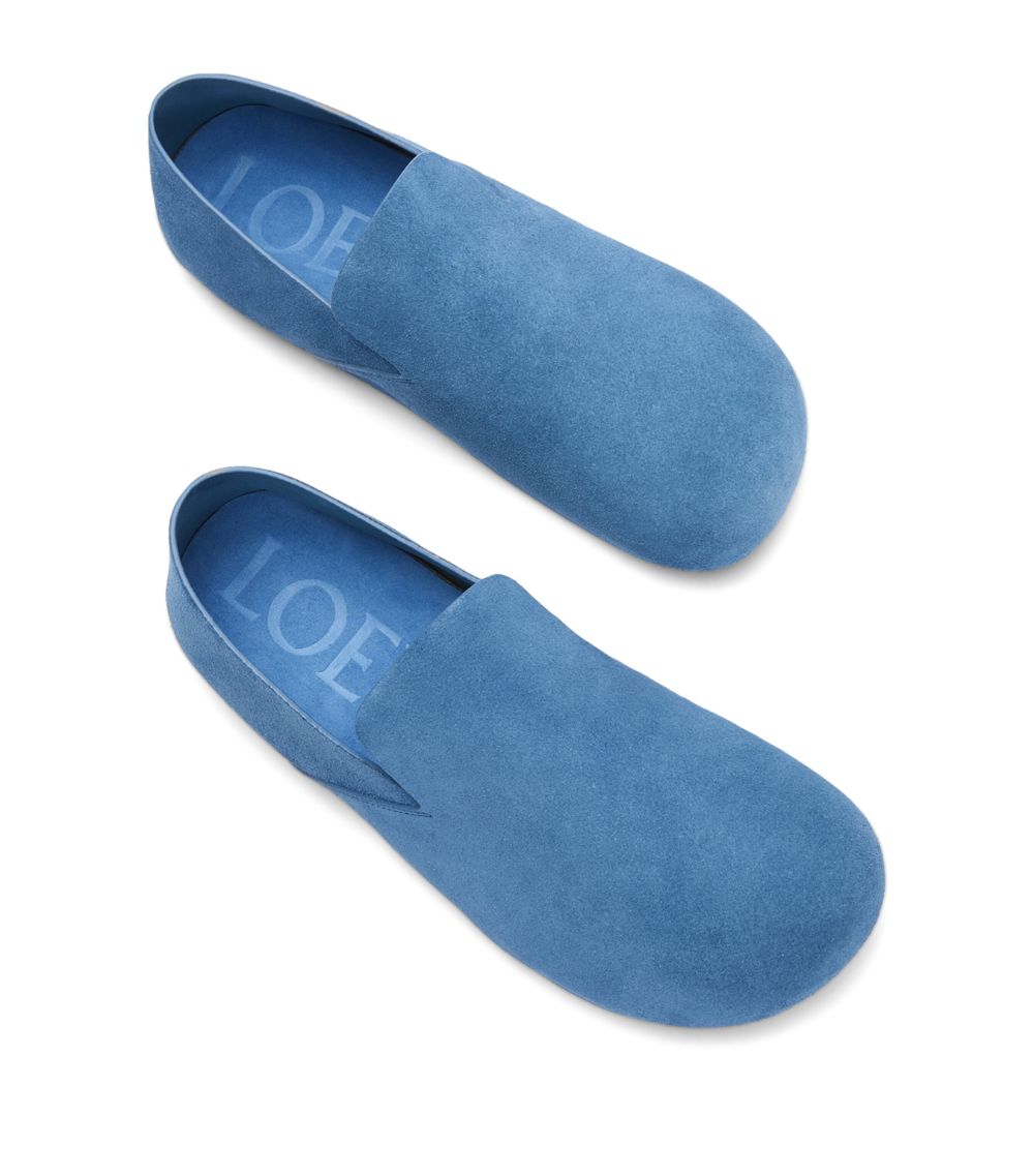 Loewe Loewe Suede Lago Clogs