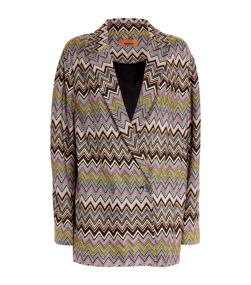 Missoni Missoni Zigzag Double-Breasted Blazer