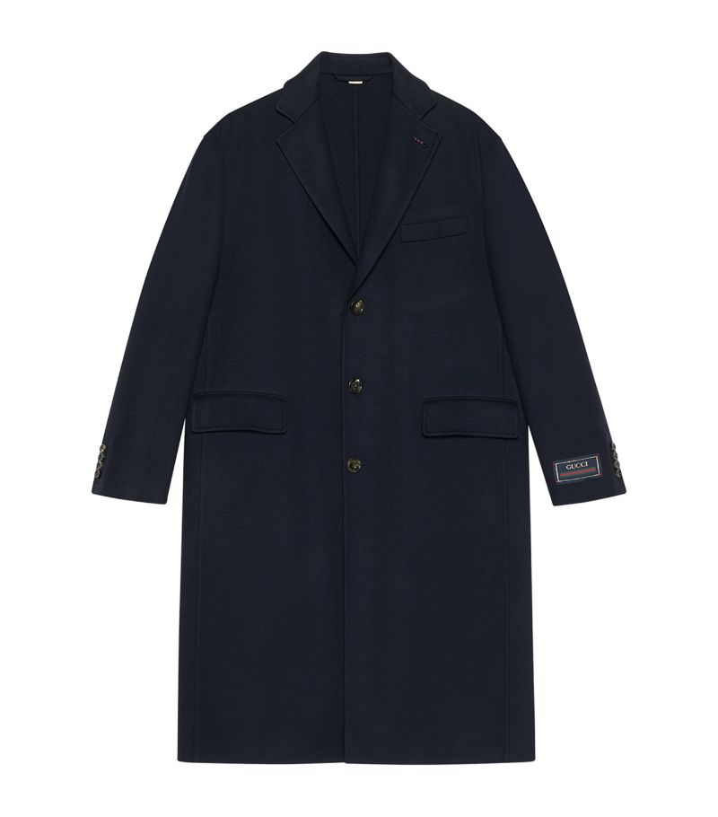 Gucci Gucci Wool Single-Breasted Coat