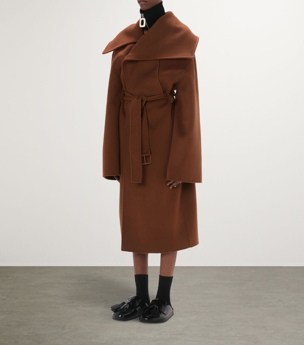 Jw Anderson Jw Anderson Wool Wrap Coat