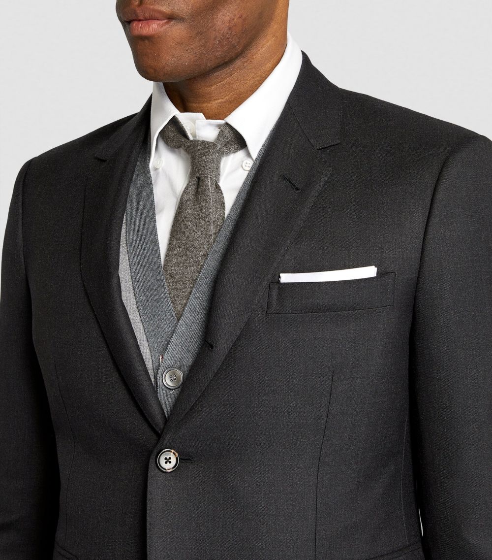 Thom Browne Thom Browne Cashmere 4-Bar Tie