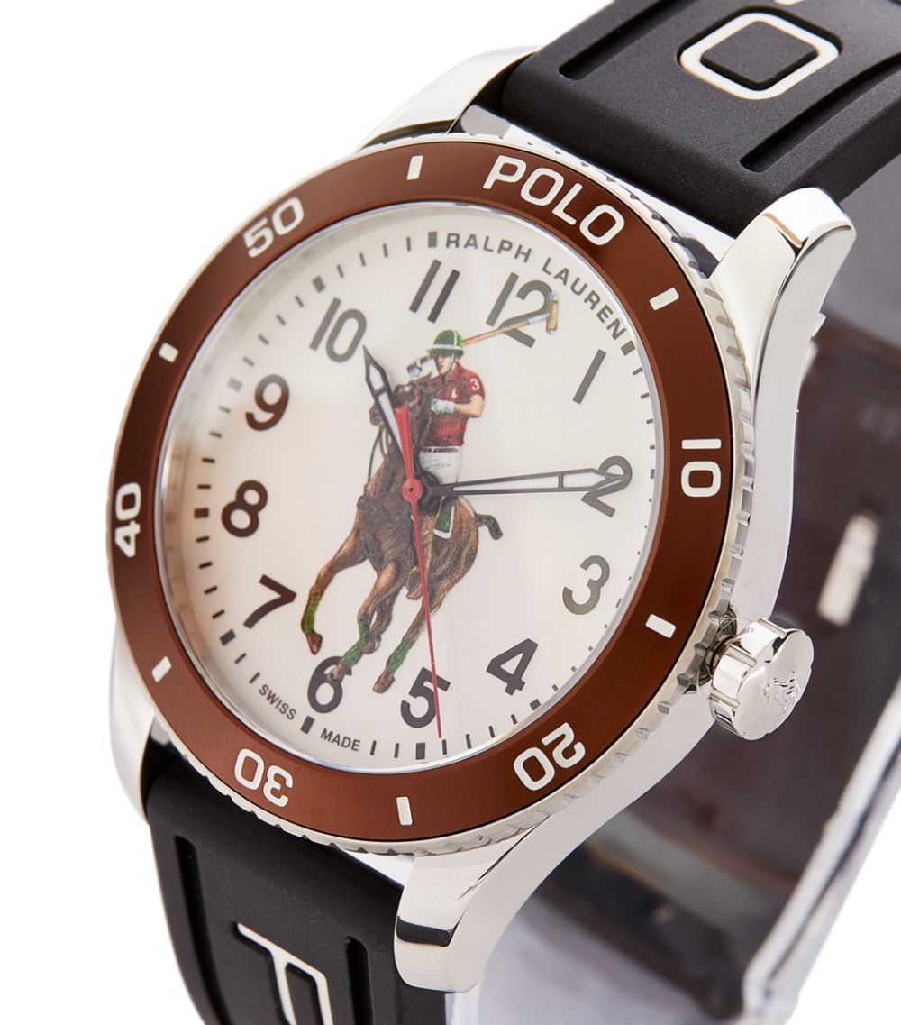 Ralph Lauren Ralph Lauren Stainless Steel Polo Watch 42mm