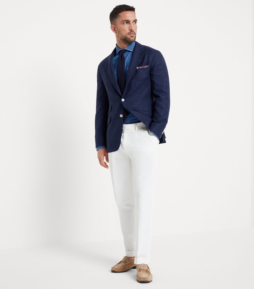 Brunello Cucinelli Brunello Cucinelli Cavallo Deconstructed Blazer