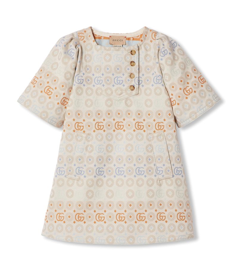 Gucci Gucci Kids Cotton Double G Dress (4-12 Years)