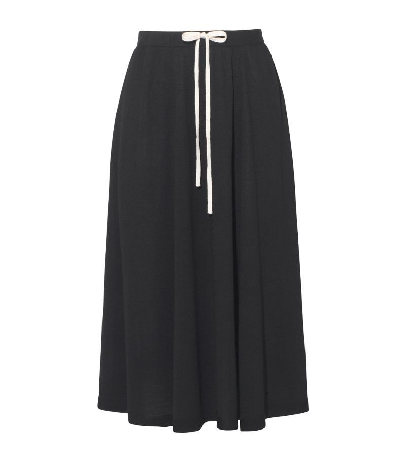 Cashmere In Love Cashmere In Love Wool Bloom Circle Midi Skirt