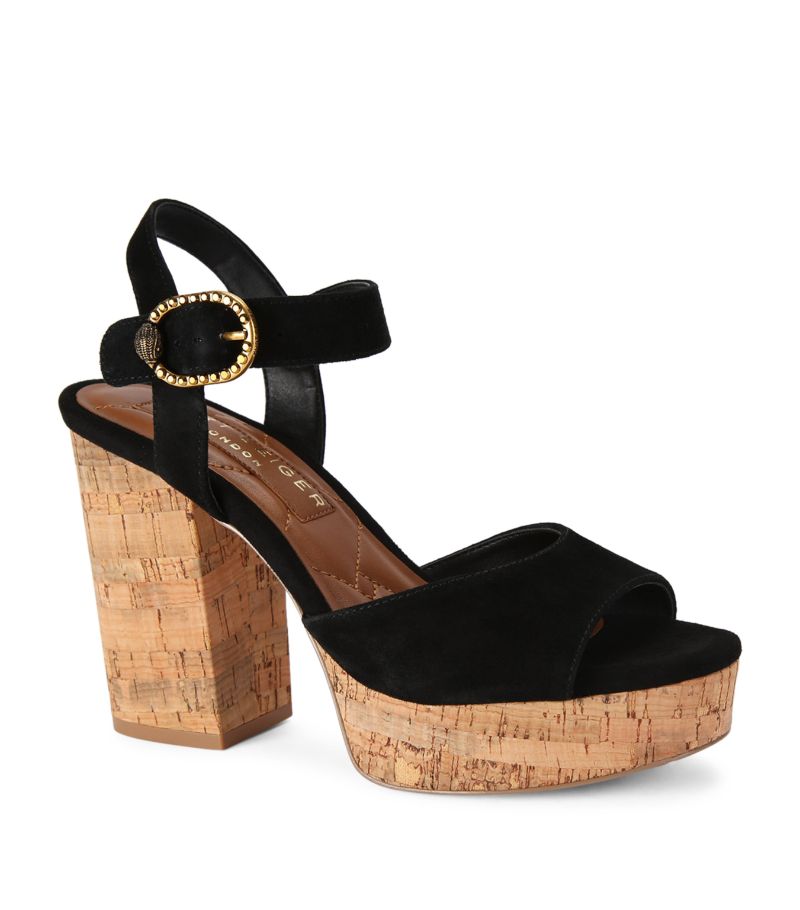 Kurt Geiger London Kurt Geiger London Suede Mayfair Platform Sandals