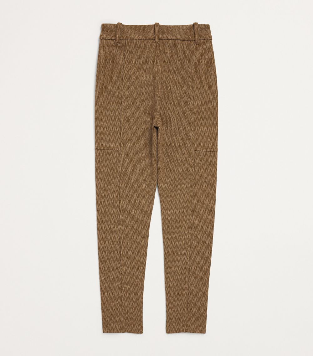 Ralph Lauren Kids Ralph Lauren Kids Herringbone Skinny Trousers (7-14 Years)