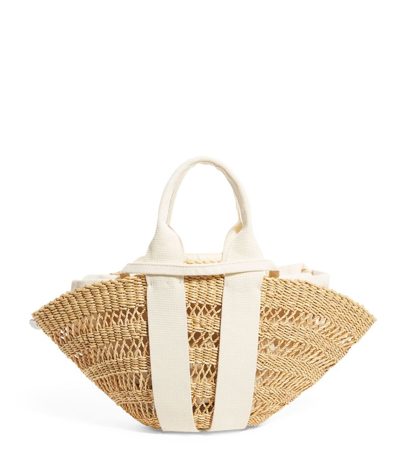 Muun Muun Mini Straw Sophie Top-Handle Bag