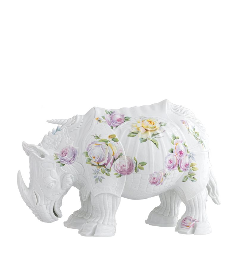 Meissen Meissen Fineart Rhinoceros Figurine