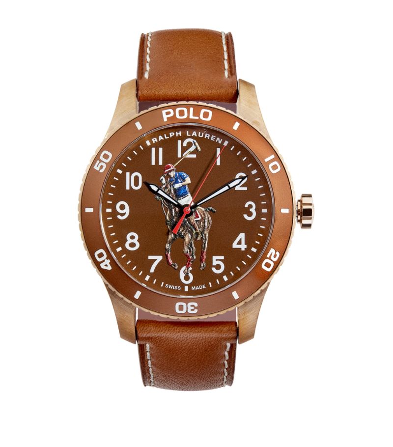 Ralph Lauren Ralph Lauren Bronze Polo Sport Watch 42mm