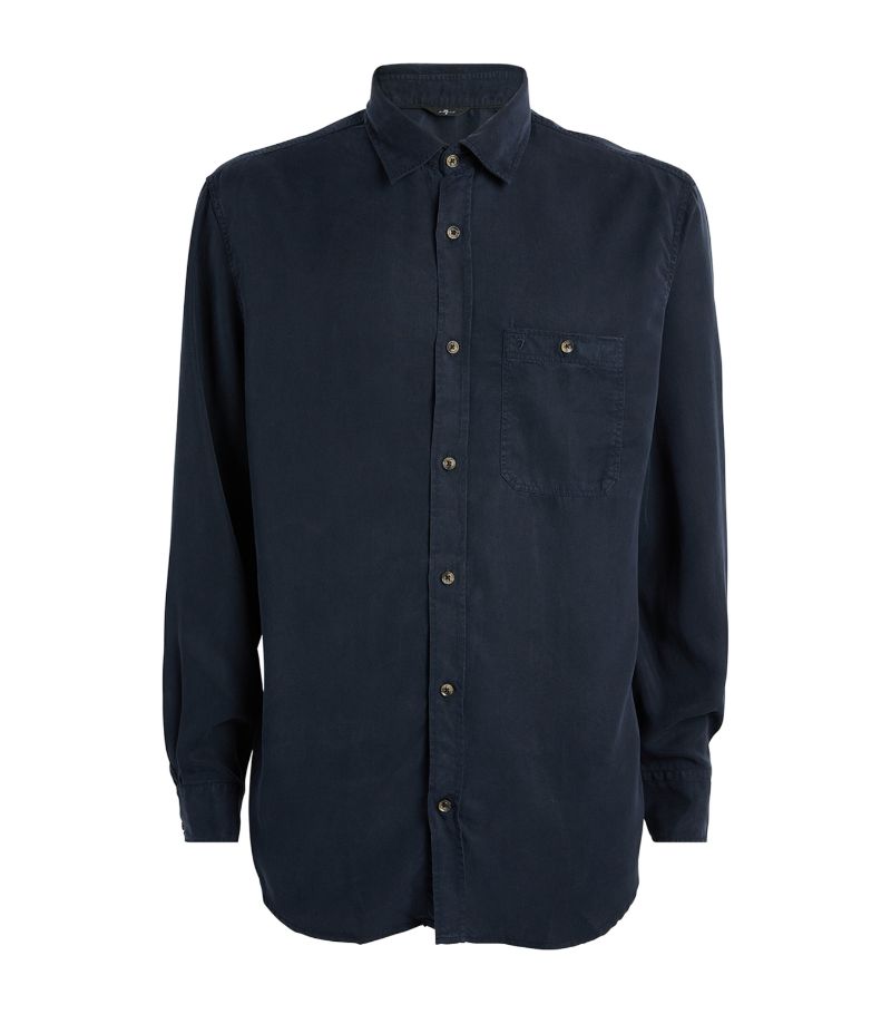 7 For All Mankind 7 For All Mankind Tencel Long-Sleeve Shirt