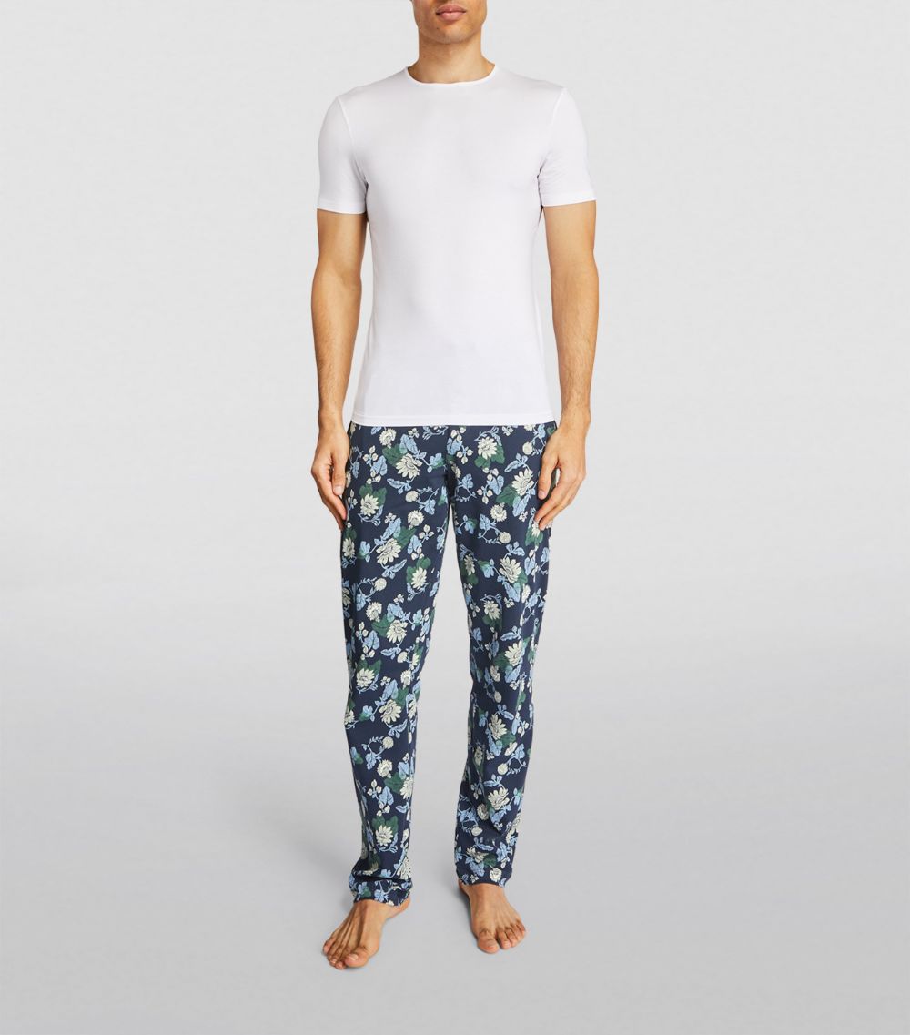 Hanro Hanro Cotton Floral Pyjama Trousers