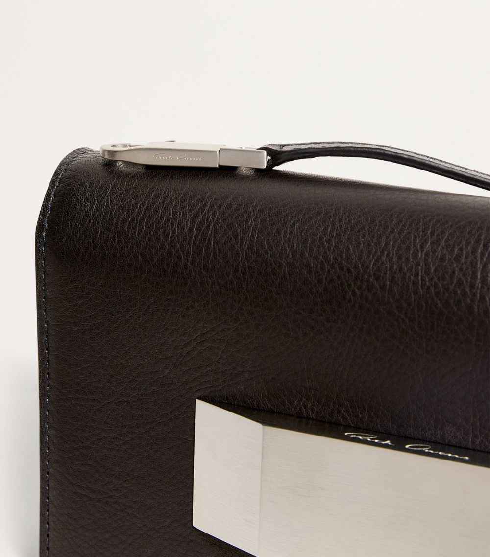 Rick Owens Rick Owens Leather Griffin Clutch Bag