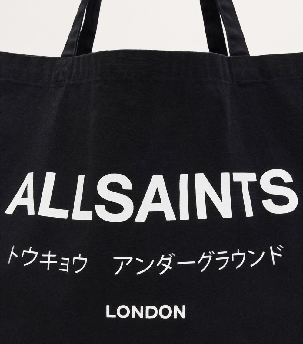 Allsaints Allsaints Cotton Underground Tote Bag