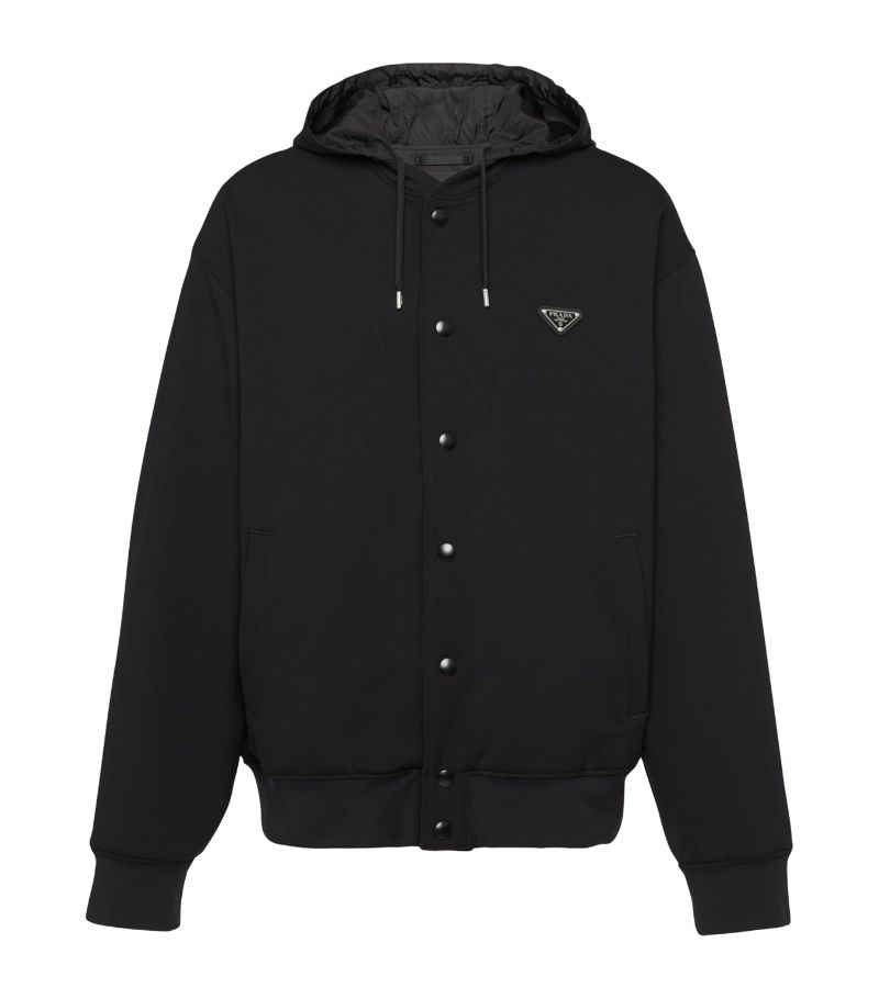 Prada Prada Cotton Blend Hoodie