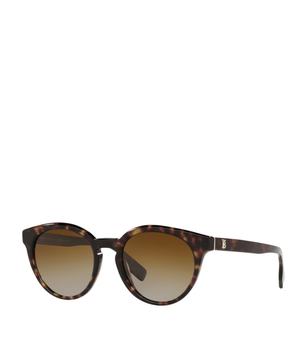 Burberry Burberry Tortoiseshell Round Sunglasses