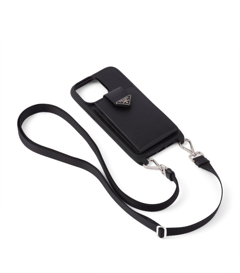 Prada Prada Saffiano Leather iPhone 14 Pro Max Case