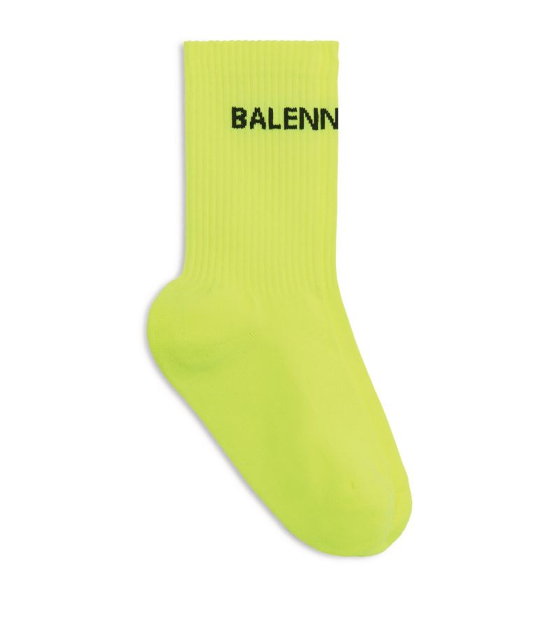 Balenciaga Balenciaga Logo Socks