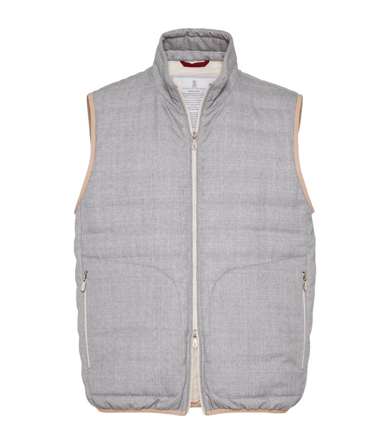 Brunello Cucinelli Brunello Cucinelli Down-Filled Gilet